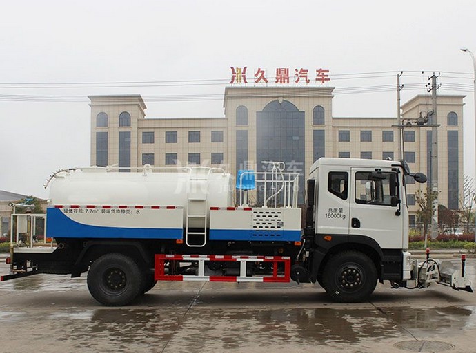 多功能灑水車——東風御虎高壓清洗灑水車2