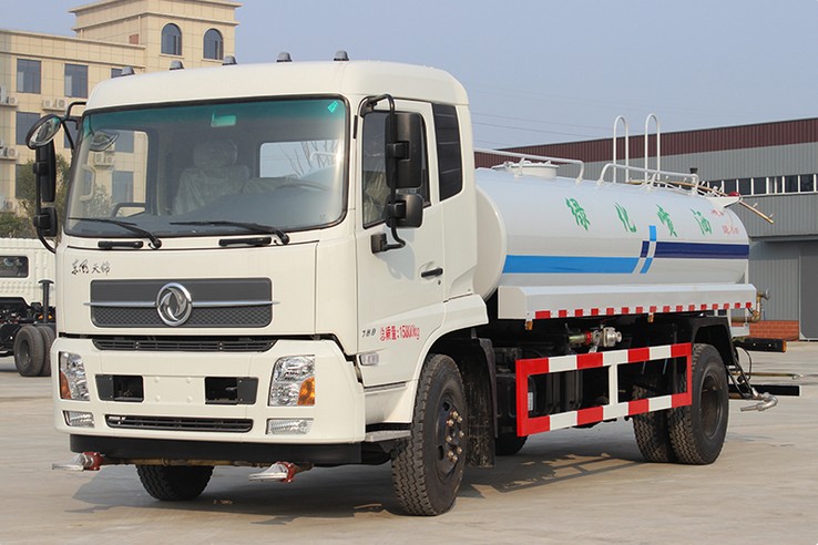 10方灑水車租賃價格_10噸東風(fēng)天錦綠化灑水車價格2