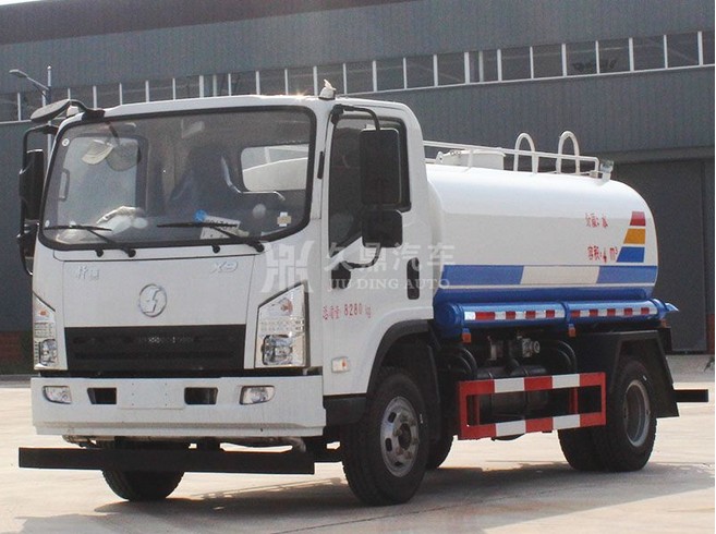 5噸陜汽軒德綠化灑水車廠家價格2