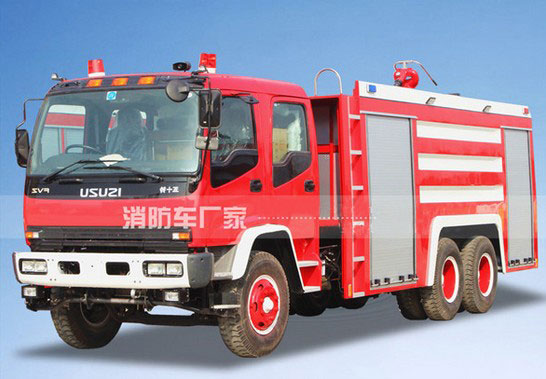 12噸慶鈴FVZ五十鈴后雙橋泡沫消防車圖片 12噸慶鈴FVZ五十鈴后雙橋泡沫消防車圖片