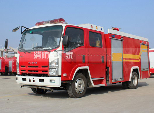 3噸五十鈴700P泡沫消防車圖片 3噸五十鈴700P泡沫消防車圖片