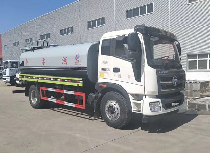 12方灑水車尺寸_福田瑞沃12噸綠化灑水車廠家價(jià)格2