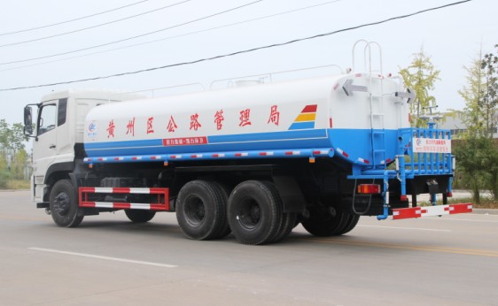 東風天龍后雙橋灑水車高清圖片 東風天龍后雙橋灑水車高清圖片