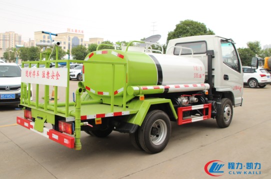 凱馬藍牌3噸灑水車高清圖片 凱馬藍牌3噸灑水車高清圖片