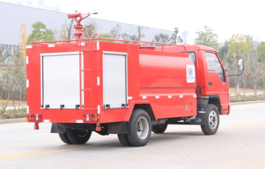 福田小卡之星2消防車高清圖片 福田小卡之星2消防車高清圖片