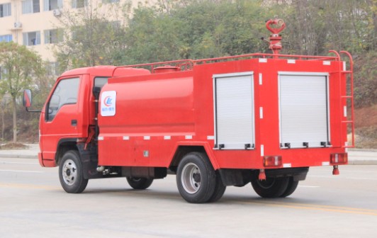 福田小卡之星2消防車高清圖片 福田小卡之星2消防車高清圖片