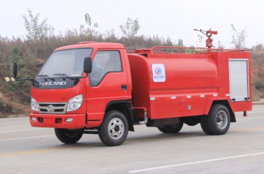 福田小卡之星2消防車高清圖片 福田小卡之星2消防車高清圖片