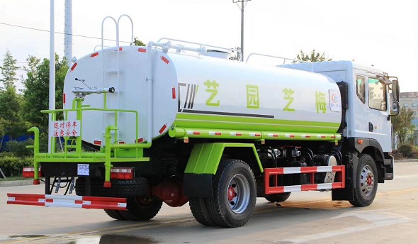 多功能抑塵車的圖片_國六14方東風多利卡D9綠化灑水車廠家價格4