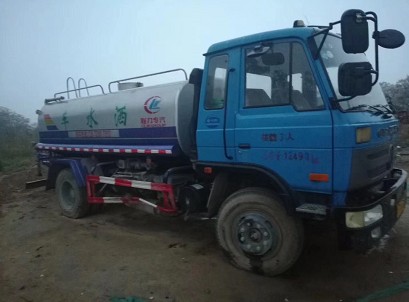 車主一手帶牌手續齊全東風12噸二手灑水車4