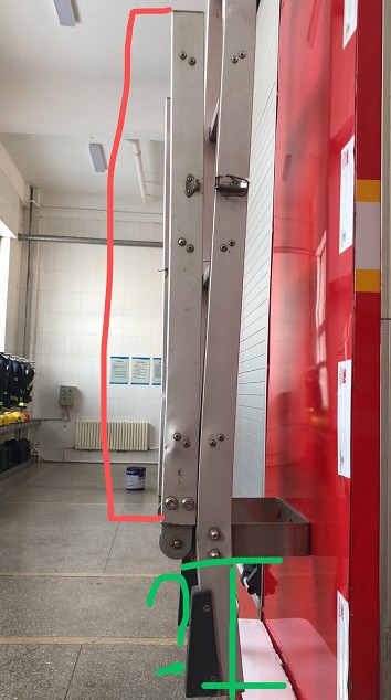 消防車折疊后爬梯圖片 消防車折疊后爬梯圖片