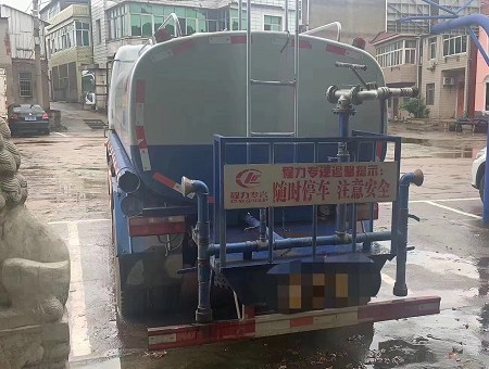 二手帶湖北戶東風福瑞卡10噸灑水車4