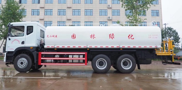 20方灑水車價格報價_國六20方東風華神T5后雙橋綠化灑水車廠家價格4