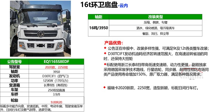 12方東風(fēng)福瑞卡F7灑水車底盤優(yōu)勢 12方東風(fēng)福瑞卡F7灑水車底盤優(yōu)勢