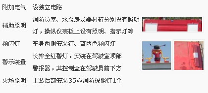 重汽豪沃T5G干粉泡沫聯(lián)用消防車電氣設(shè)備 重汽豪沃T5G干粉泡沫聯(lián)用消防車電氣設(shè)備