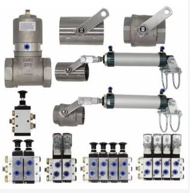 帶手拉柄的氣動球閥 帶手拉柄的氣動球閥