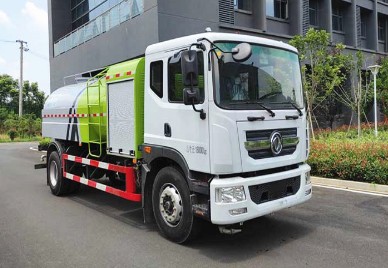 電動移動灑水車_10噸東風多利卡D9純電動灑水車4