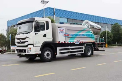 電動灑水車生產(chǎn)廠家_10噸比亞迪T8純電動抑塵車2