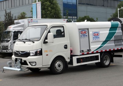 電動灑水車哪個牌子好_比亞迪T4純電動路面養護車3