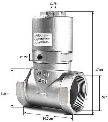 灑水車(chē)2寸DN50氣動(dòng)不銹鋼球閥 灑水車(chē)2寸DN50氣動(dòng)不銹鋼球閥