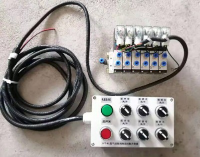 灑水車(chē)六控電磁氣動(dòng)控制盒 灑水車(chē)六控電磁氣動(dòng)控制盒