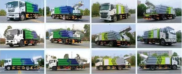 液壓單發多功能抑塵車 液壓單發多功能抑塵車