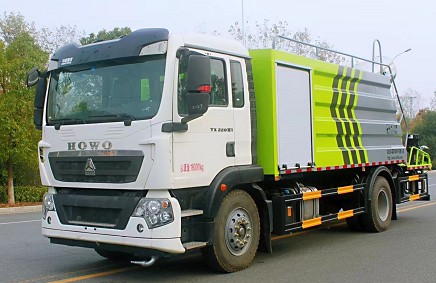 國六重汽豪沃全液壓單發多功能抑塵車 國六重汽豪沃全液壓單發多功能抑塵車